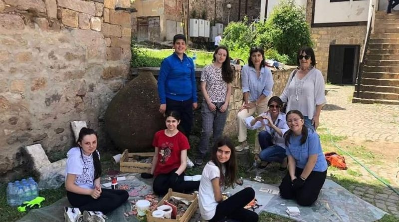 DMWC Project “Mosaic Installation as cultural collaboration and modern living” – platform for international collaboration – children’s inclusive workshops